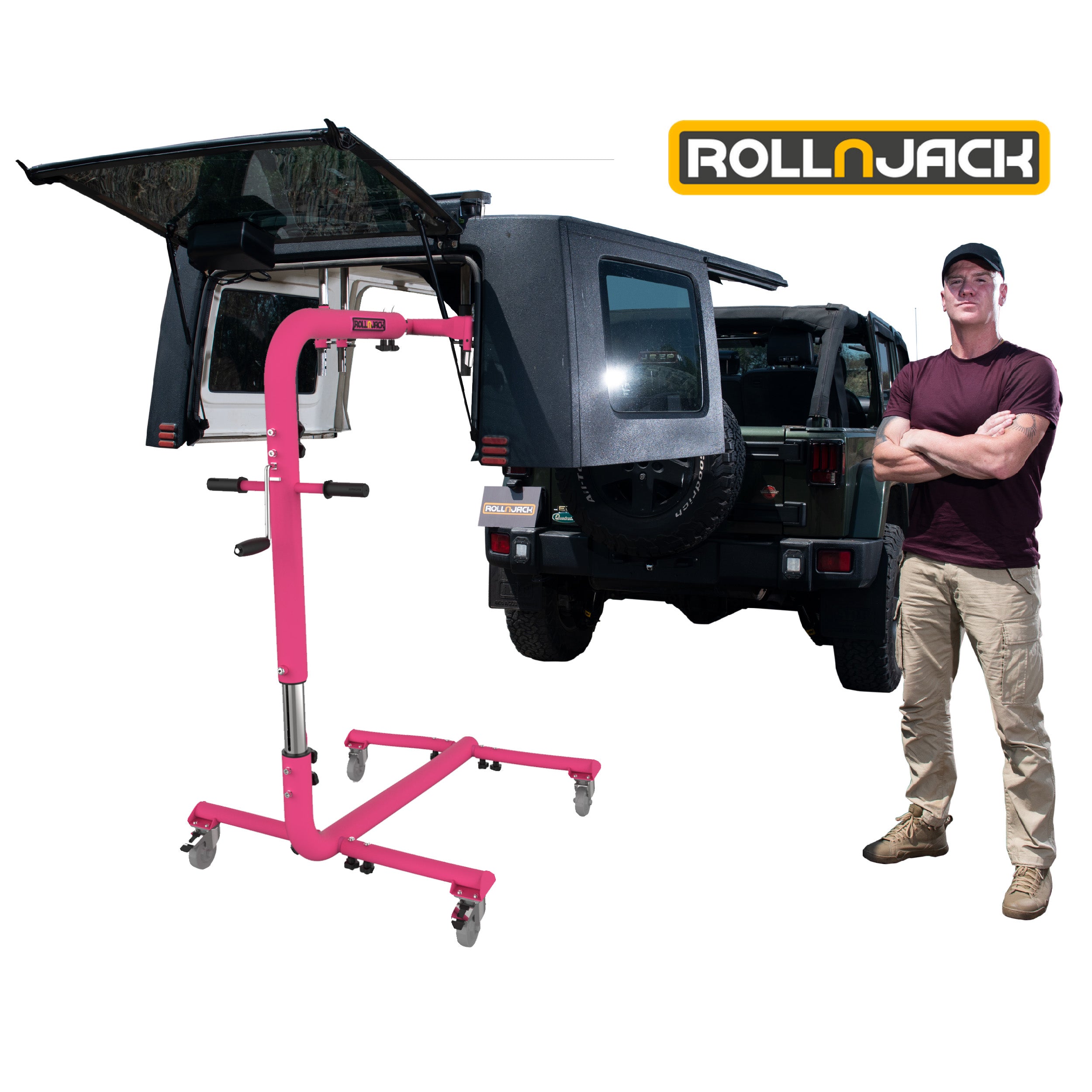 Pink RollnJack Lift