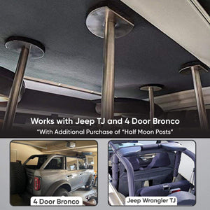 RollnJack Jeep Hardtop Removal & Storage Device